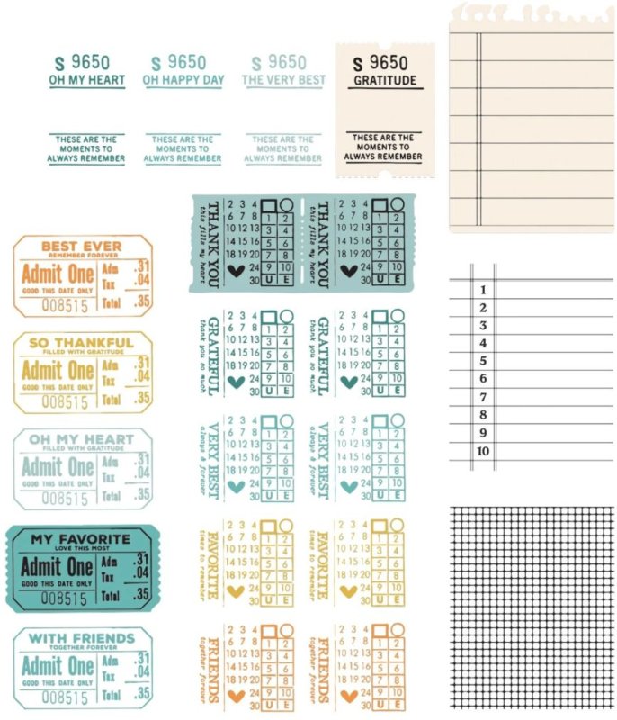 Forever Journal Essentials Sizzix & 49 and Market Framelits Stanzen & Stempel