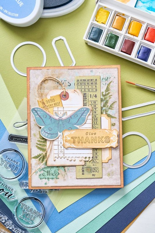 Forever Journal Essentials Sizzix & 49 and Market Framelits Stanzen & Stempel 3