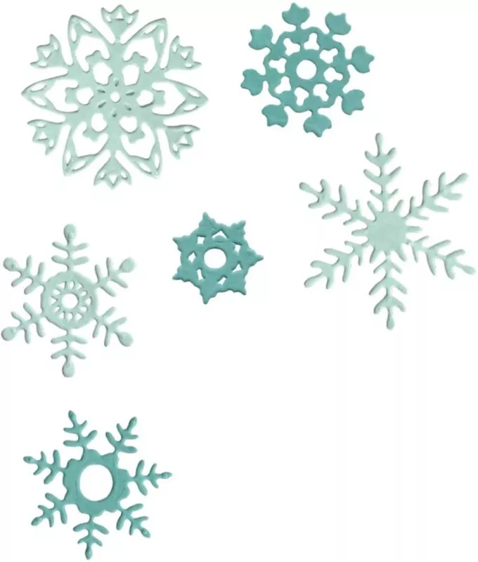 White Christmas #2 framelits Sizzix