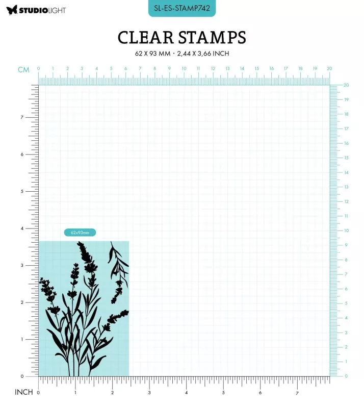 Essentials Nr. 742 Lavender studio light clearstamps 1