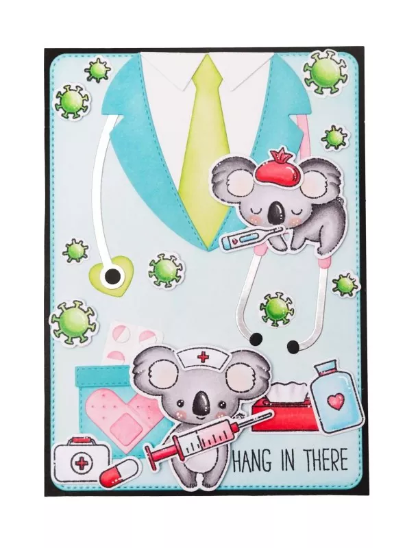 studio light Sweet Stories Koala Stempel & Stanzen Set Studio Light 2