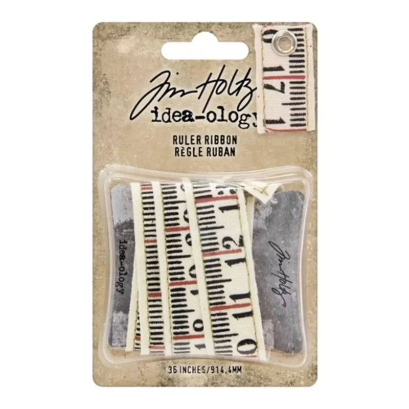 Ruler Ribbon Idea-ology Tim Holtz