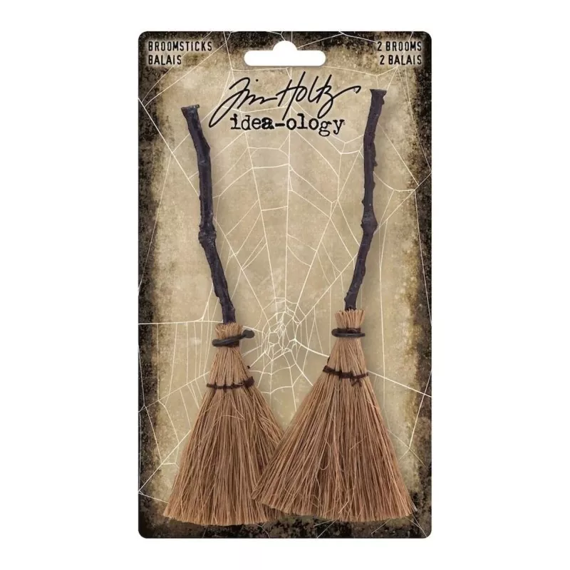 Halloween Broomsticks Idea-ology Tim Holtz