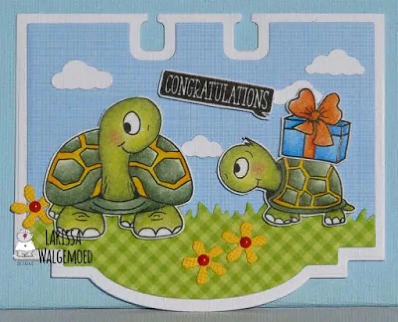 Turtley Great! BUNDLE Stempel + Stanzen Gerda Steiner Designs 2