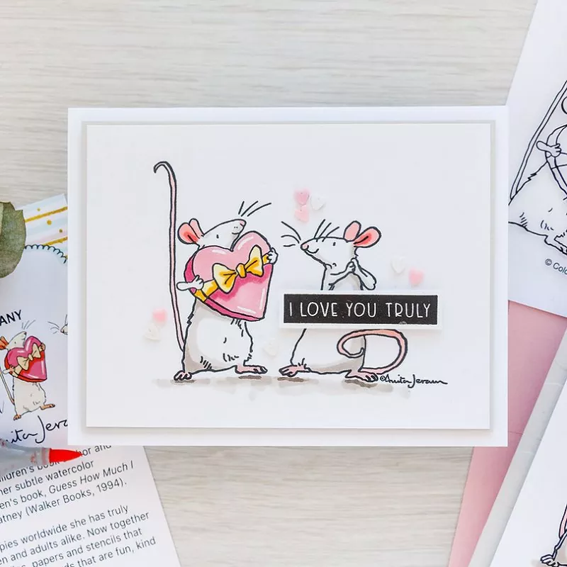 Ever Thine Clear Stamps Colorado Craft Company by Anita Jeram 1