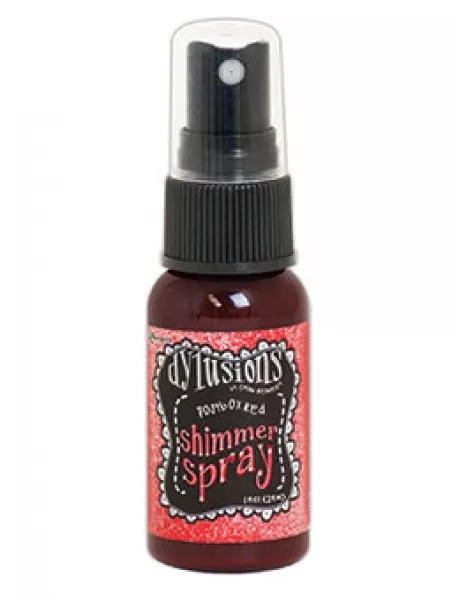 dyh60857 dylusions dyan reaveley shimmer spray postbox red