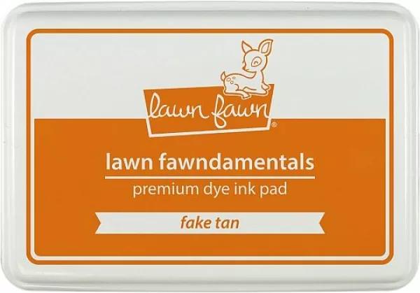 faketan dyeinkpad Lawn Fawn