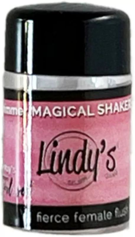 Go Girl! SHIMMERS Magical Shaker 2.0 Fierce Female Fuchsia Lindy's Stamp Gang