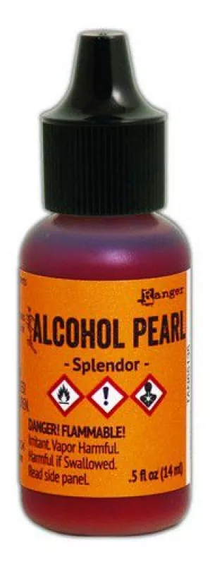 ranger alcohol ink pearl 15 ml splendor tan65135 tim holtz