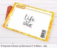 Life is a Game Impronte D'Autore Gummistempel