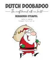 Santa Is Coming - Rubber Stamps - Dutch Doobadoo