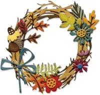 Vault Foliage Wreath - Thinlits - Stanzen - Tim Holtz - Sizzix