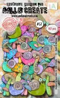 Snails & Shrooms - Ephemera - Die Cut Embellishment - AALL & Create