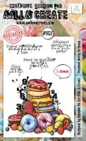 AALL & Create - Doughnut Worry, Be Happy - Clear Stamps #1137