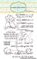 Furever Friends Clear Stamps Colorado Craft Company by Anita Jeram