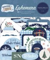 Wintertime - Ephemera - Die Cut Embellishment - Carta Bella