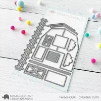 Farm House - Creative Cuts - Stanzen - Mama Elephant