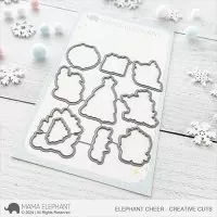 Elephant Cheer Stanzen Creative Cuts Mama Elephant