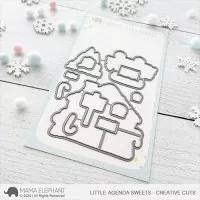 Little Agenda Sweets - Creative Cuts - Stanzen - Mama Elephant