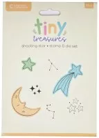 Tiny Treasures - Shooting Star stempel und stanzen set crafters companion