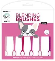 Creative Craftlab - Blending Brushes - Pinks - Studio Light