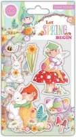 Craft Consortium Let Spring Begin - Bunny clear stamp stempel
