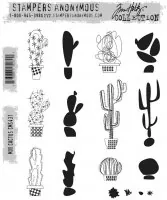 Mod Cactus - Rubber Stamps - Tim Holtz - Stampers Anonymous