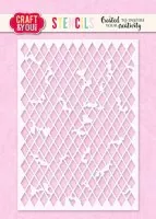 Craft & You Design stencil Rhombus