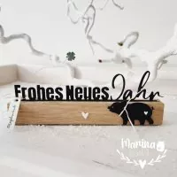 Frohes neues Jahr - Stanze - FarbTon Papier