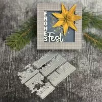 Schriftstanzen Nr.181 / Weihnachten - Stanze - FarbTon Papier