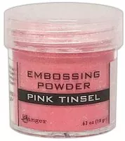 Pink Tinsel - Embossing Powder - Ranger