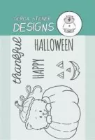 Peekin' Pumpkin Kitty - Stempel - Gerda Steiner Designs