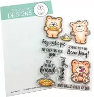 More than Pie with Cute Bear and Pie - BUNDLE Stempel + Stanzen - Gerda Steiner Designs