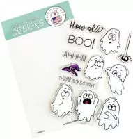 Ghosts - BUNDLE Stempel + Stanzen - Gerda Steiner Designs