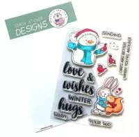 Sending Hugs BUNDLE Stempel + Stanzen Gerda Steiner Designs