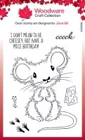 Fuzzy Friends - Maisie The Mouse Clear Stamps Woodware Craft Collection