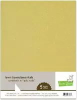 Lawn Fawn Cardstock - Gold Rush - 8,5"x11"
