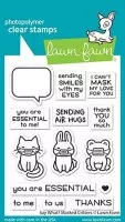 Say What? Masked Critters - Stempel - Lawn Fawn