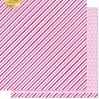 Candy Cane Lane - Gift Wrap - Designpapier - 12"x12" - Lawn Fawn