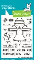 You Crow Girl - Stempel - Lawn Fawn