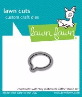 Tiny Sentiments: Coffee - Stanzen - Lawn Fawn