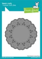 Doily Hearts - Stanzen - Lawn Fawn