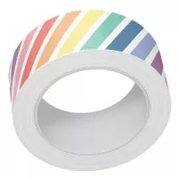 Rainbow Diagonal Stripes - Washi Tape - Lawn Fawn