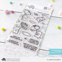 Flower Shower Mama Elephant Stamp & Die Bundle