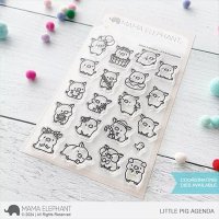 Little Pig Agenda Mama Elephant Stamp & Die Bundle