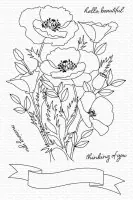 Wild Poppies Clear Stamps My Favorite Things