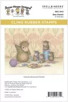 House-Mouse - Sew Sweet - Rubber Stamps - Spellbinders