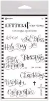 Ranger - Letter It - Clear Stamps - Faith