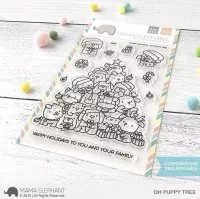 Oh Puppy Tree Mama Elephant Stamp & Die Bundle