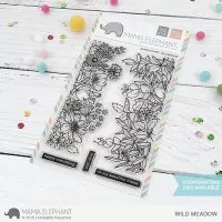 Wild Meadow - Clear Stamps - Mama Elephant